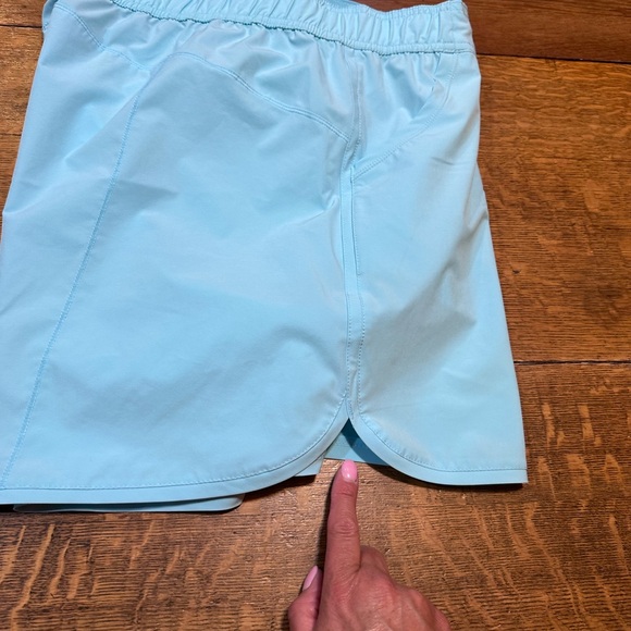 Lands End 22W summer shorts lightweight Packable quick drying vacation pale blue - Picture 9 of 9